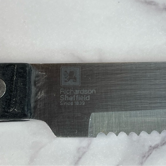 Set of 10 Stainless Steel Knives - Picture 2 of 2